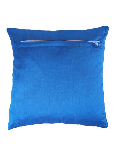 Turquoise Blue Set of 5 Velvet 16 Inch x 16 Inch Cushion Covers