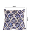 ROMEE Blue Ethnic Motifs Printed Cushion Covers Set of 2