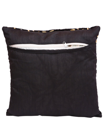 Black Set of 5 Cushion Covers