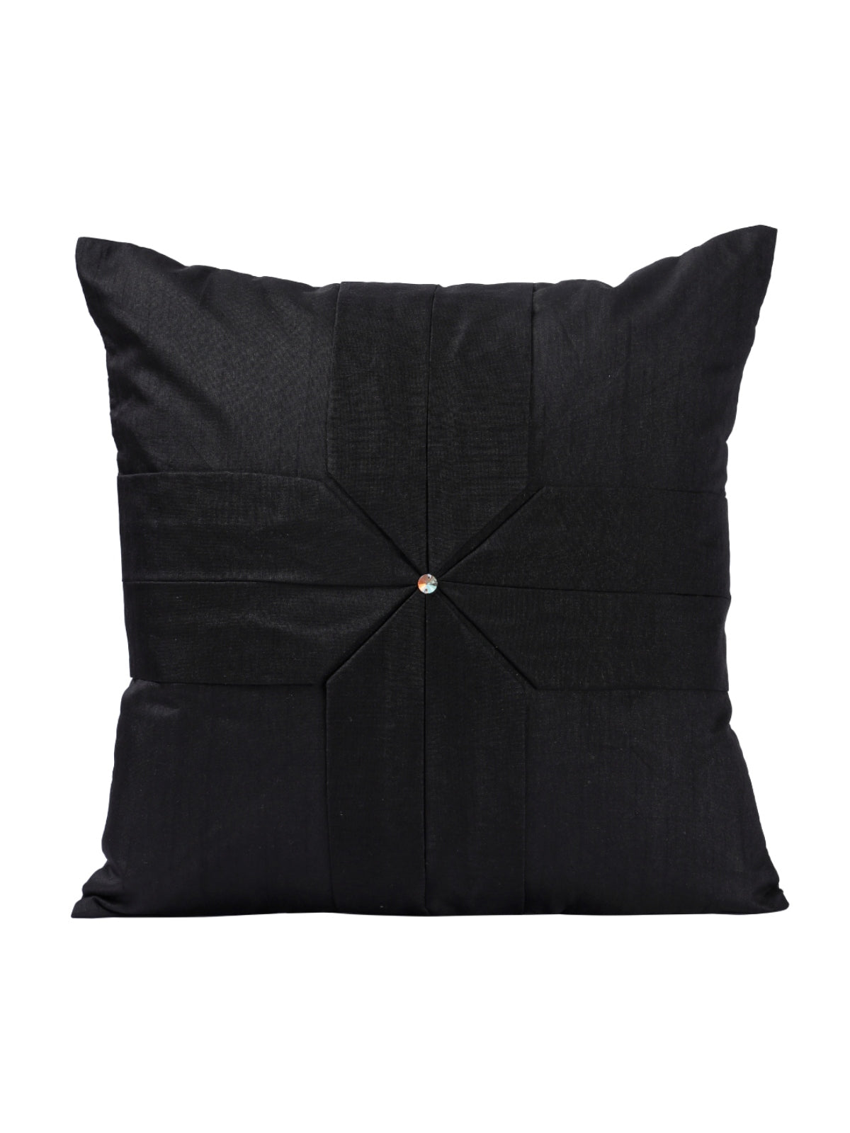 Black Set of 5 Cushion Covers