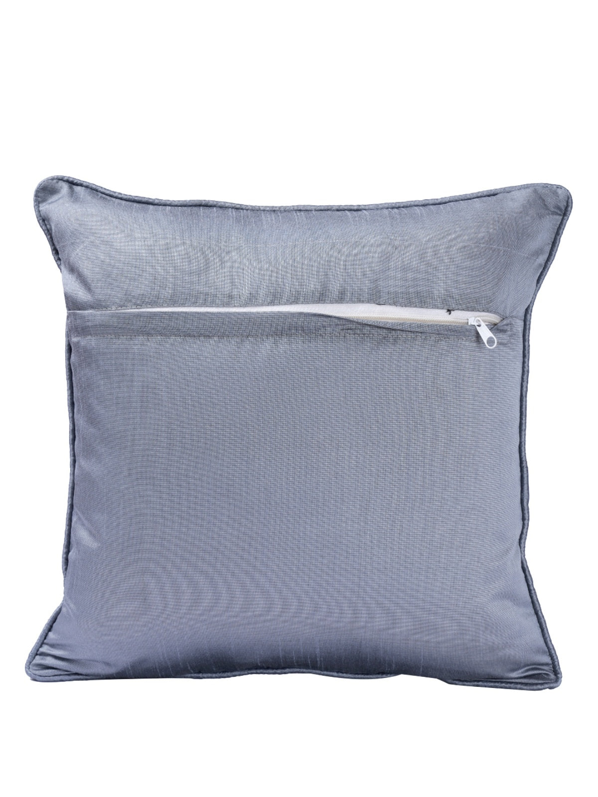 Silver Set of 5 Cushion Covers