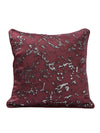 Burgundy Set of 5 Cushion Covers