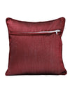 Burgundy Set of 5 Cushion Covers