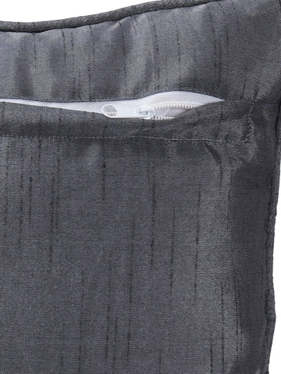 White & Grey Set of 5 Cushion Covers