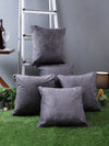 Grey Set of 5 Cushion Covers