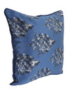 Blue Set of 5 Polyester 16 Inch x 16 Inch Cushion Covers