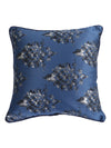 Blue Set of 5 Polyester 16 Inch x 16 Inch Cushion Covers