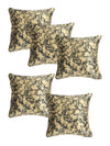 ROMEE Beige Texture Printed Cushion Covers Set of 5