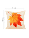 ROMEE Beige Floral Printed Cushion Covers Set of 5