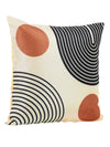 ROMEE Beige Geometric Printed Cushion Covers Set of 5