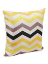 ROMEE Beige Geometric Printed Cushion Covers Set of 5