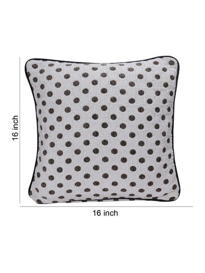 White & Grey Set of 2 Cushion Covers