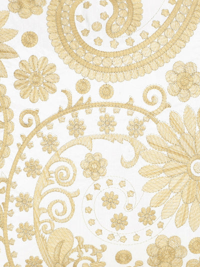 Gold & Brown Set of 2 Polyester 16 Inch x 16 Inch Cushion Covers
