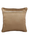 Brown Set of 5 Jacquard 16 Inch x 16 Inch Cushion Covers