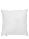 White Set of 3 Microfiber Square Cushion Filler