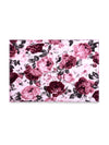 White & Pink Floral Patterned Doormat, 16 Inch x 24 Inch