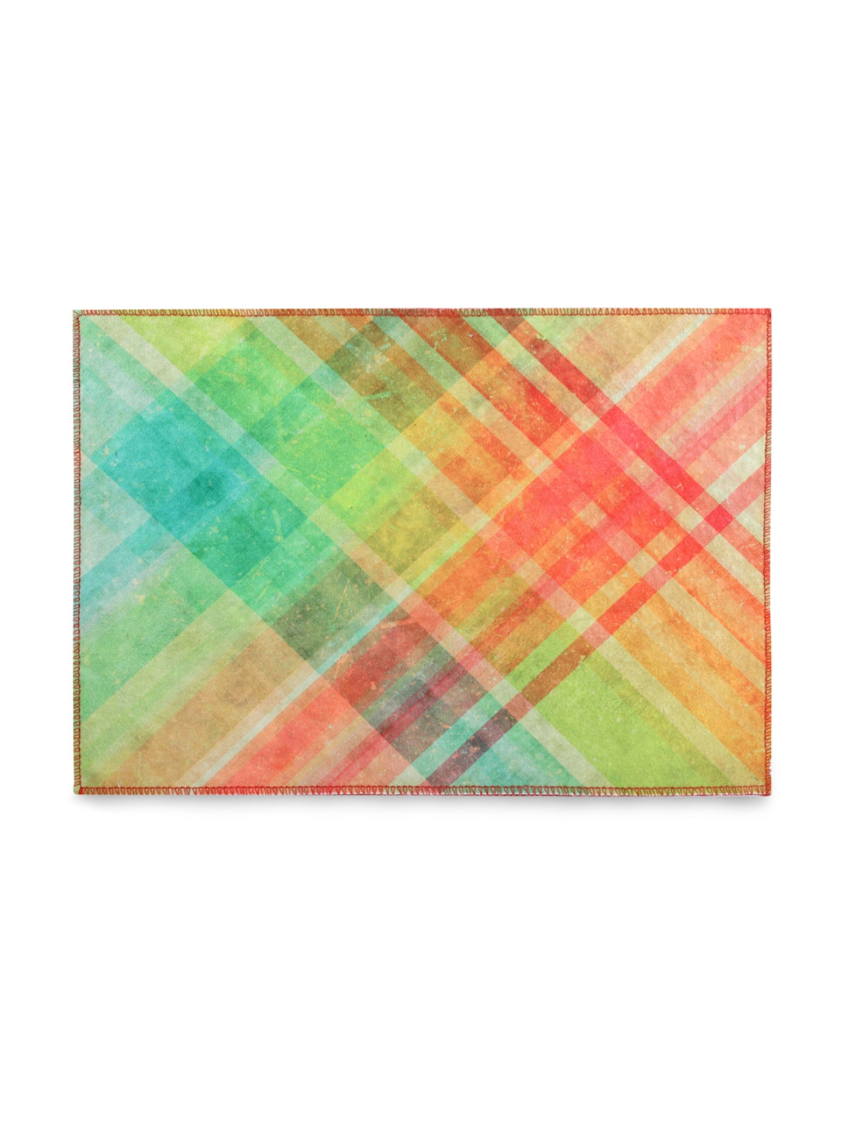 Multicolor Printed Polyester PVC Anti-Skid Doormat