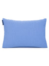 ROMEE Blue Solid Printed Cushion Covers Set of 2