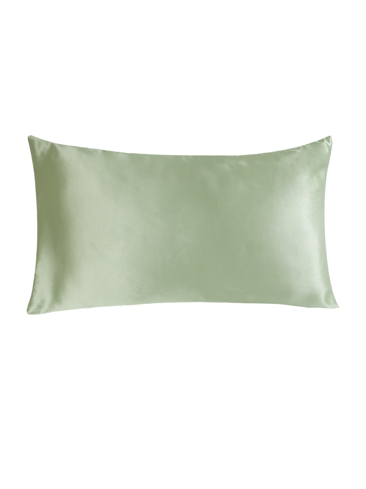 Green Set of 2 Solid Patterned Pillow Covers