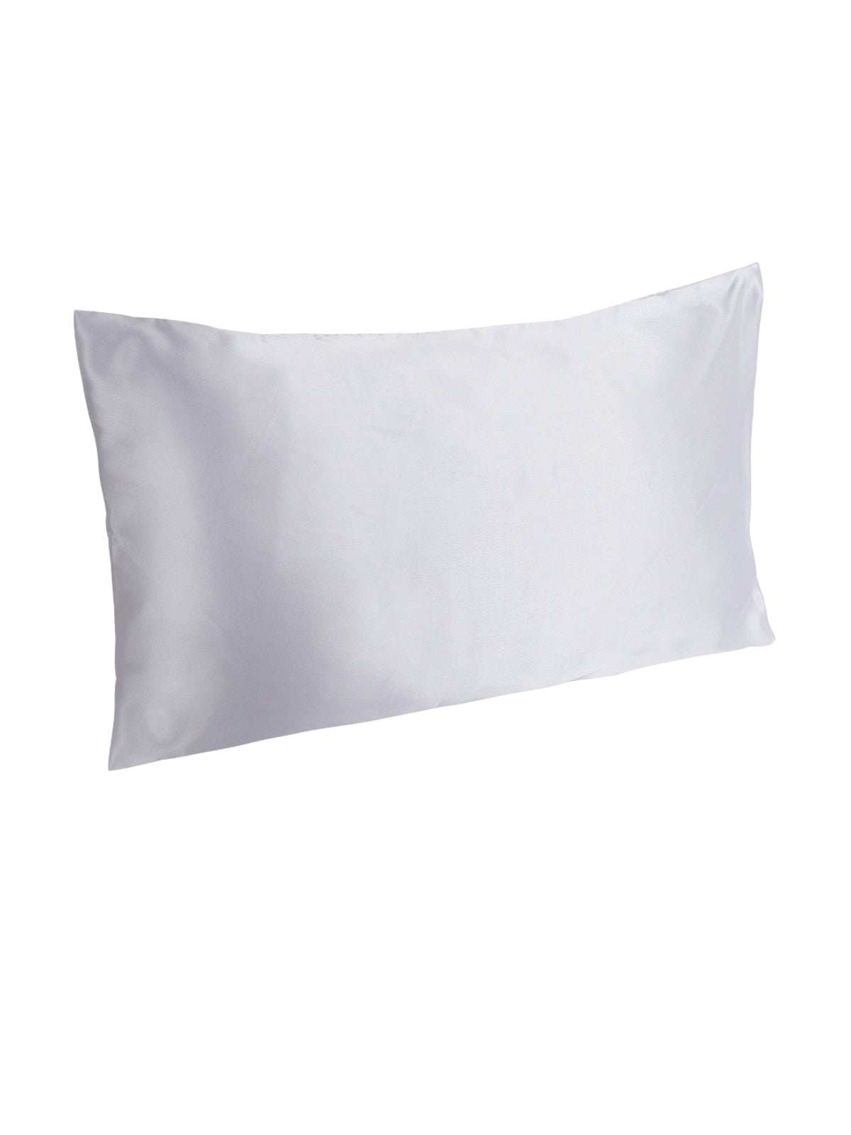 White Set of 2 Solid Patterned Pillow Covers