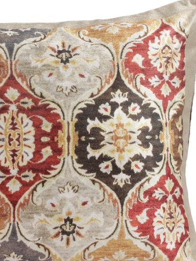Multicolor Polyester Velvet Pillow Covers - Pack of 2