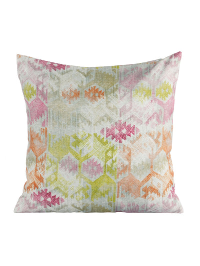 Geometric Polyester Cushion Cover 16x16 Inch, Set of 5 - Multi