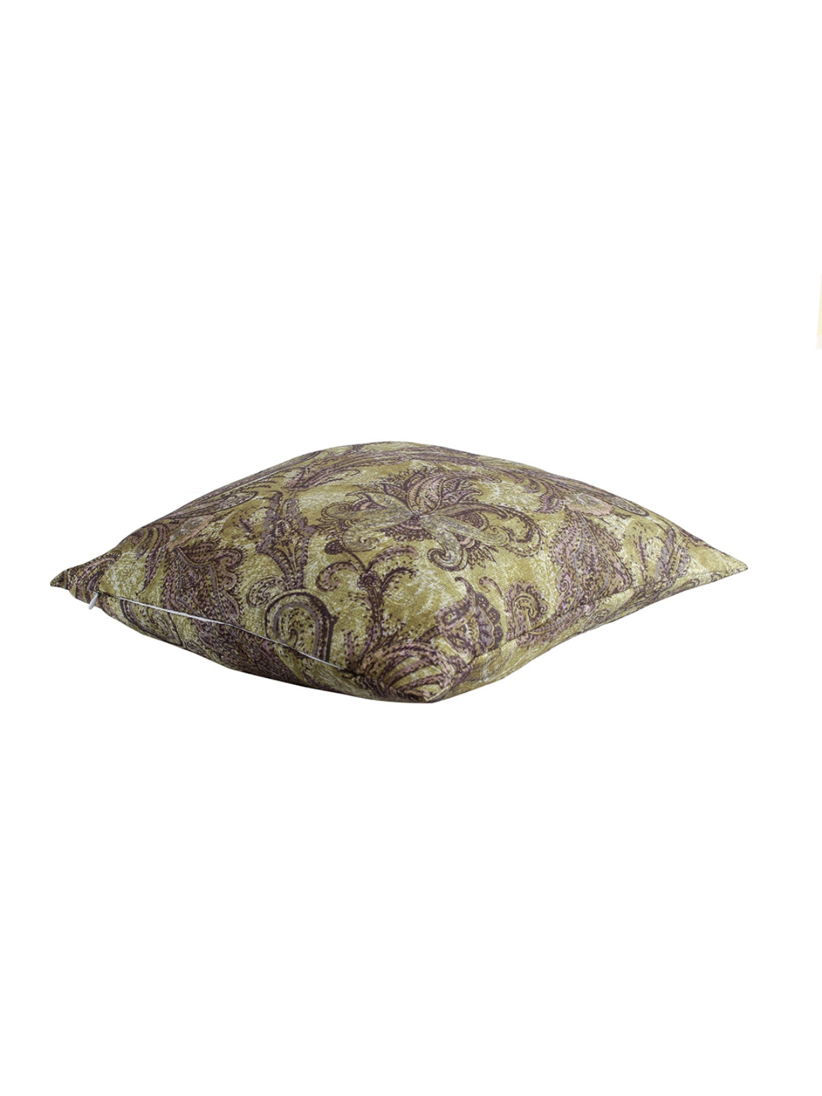 Floral Polyester Cushion Cover 16x16 Inch, Set of 5 - Green