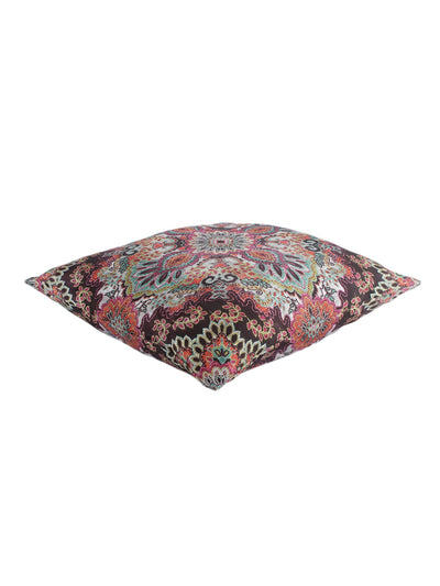 Ethnic Motifs Polyester Cushion Cover 16x16 Inch, Set of 5 - Multi