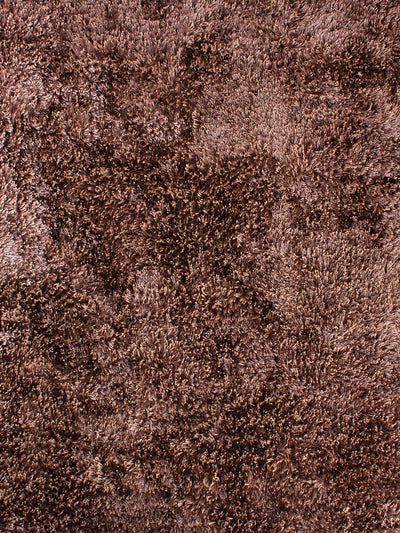 Brown 4 ft x 6 ft Solid Patterned Carpet