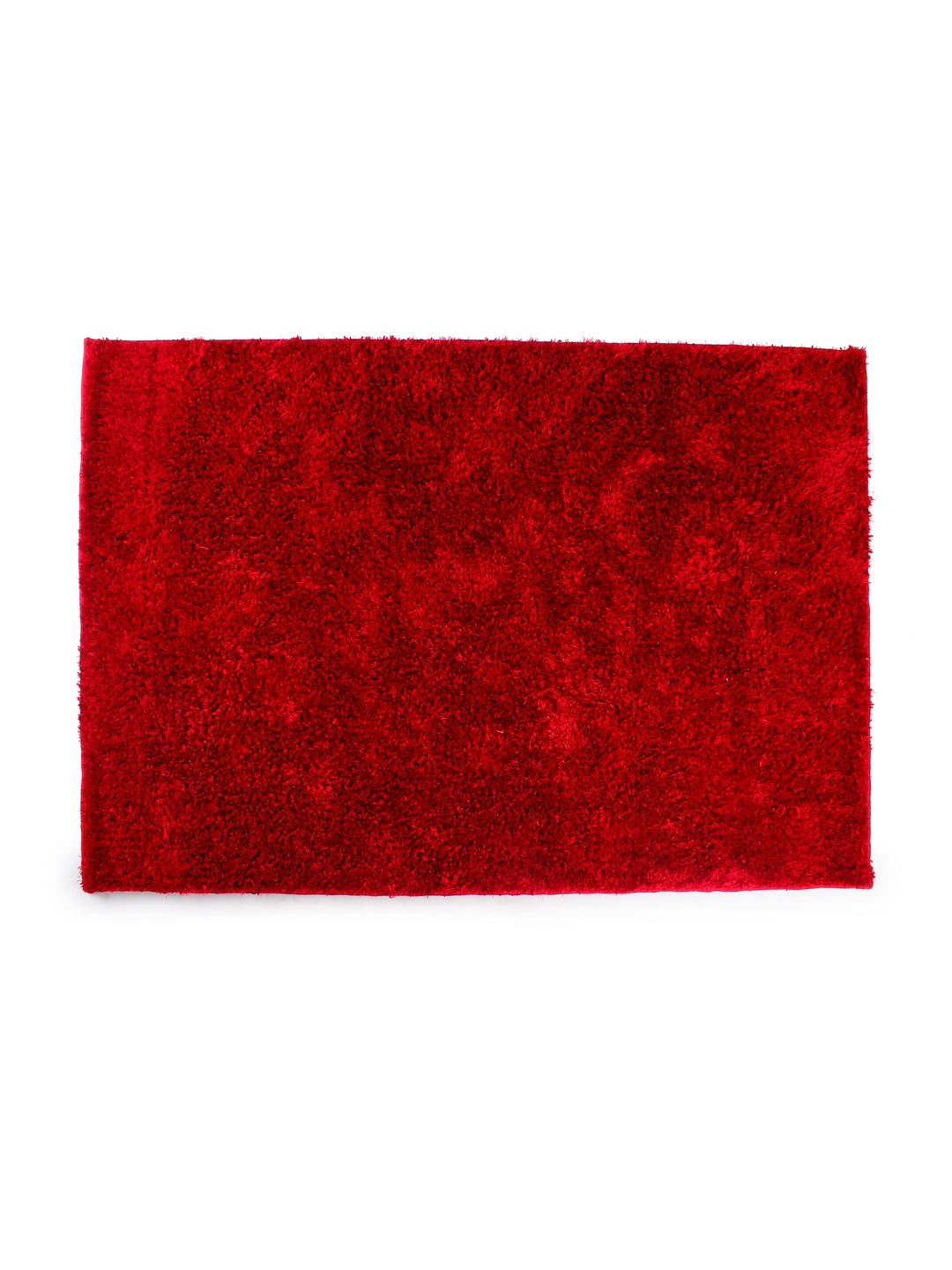 Red Solid Anti-Skid Carpet/Rug