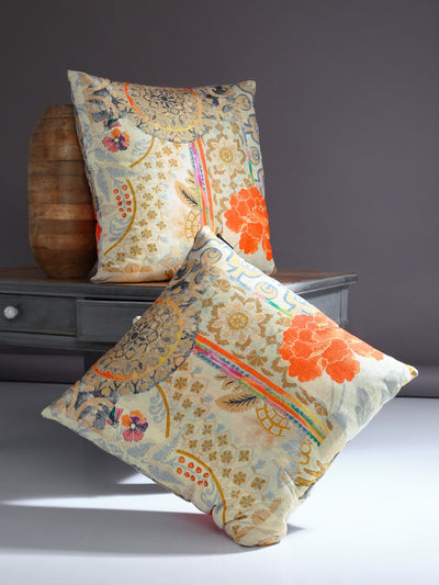 Multi Set of 2 Cushion Covers 24x24 Inch