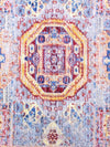 Blue & Rust 22 inch x 55 inch Ethnic Motifs Patterned Bed Runner