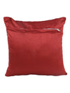 Maroon & Gold Set of 5 Polyester 16 Inch x 16 Inch Cushion Covers