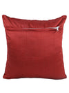 Maroon Set of 5 Polyester 16 Inch x 16 Inch Cushion Covers