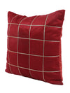 Maroon Set of 5 Polyester 16 Inch x 16 Inch Cushion Covers