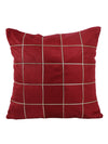 Maroon Set of 5 Polyester 16 Inch x 16 Inch Cushion Covers