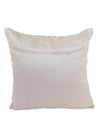 Beige & White Set of 5 Polyester 16 Inch x 16 Inch Cushion Covers