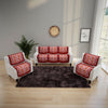 6-Pieces Multicolor Woven Design 5-Seater Sofa Covers