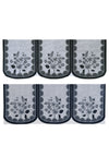 Silver Set of 6 Sofa Covers