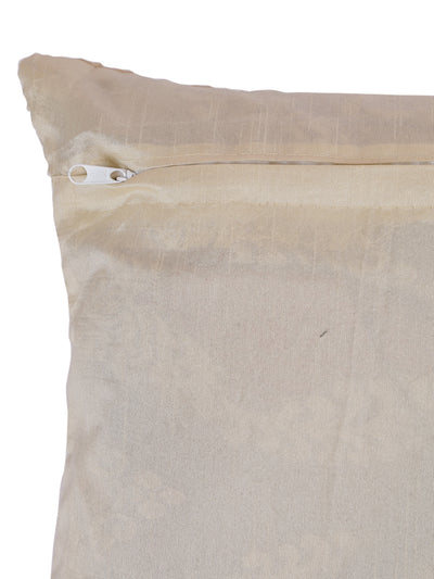 Beige Set of 5 Polyester 16 Inch x 16 Inch Cushion Covers