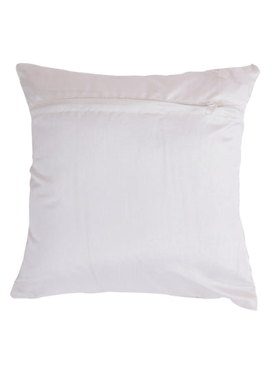 White Set of 5 Velvet 16 Inch x 16 Inch Cushion Covers