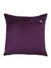 Polyester Geometric Design Cushion Covers 16x16 Inches, Set of 5 - Purple