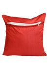 Red Set of 5 Polyester 16 Inch x 16 Inch Cushion Covers