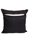 Silver & Black Set of 5 Cushion Covers