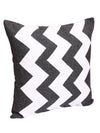 Black & White Set of 5 Polyester 16 Inch x 16 Inch Cushion Covers