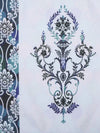 Blue Set of 6 Ethnic Motifs Table Place Mats