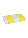 Yellow Stripes Patterned Microfiber Towel