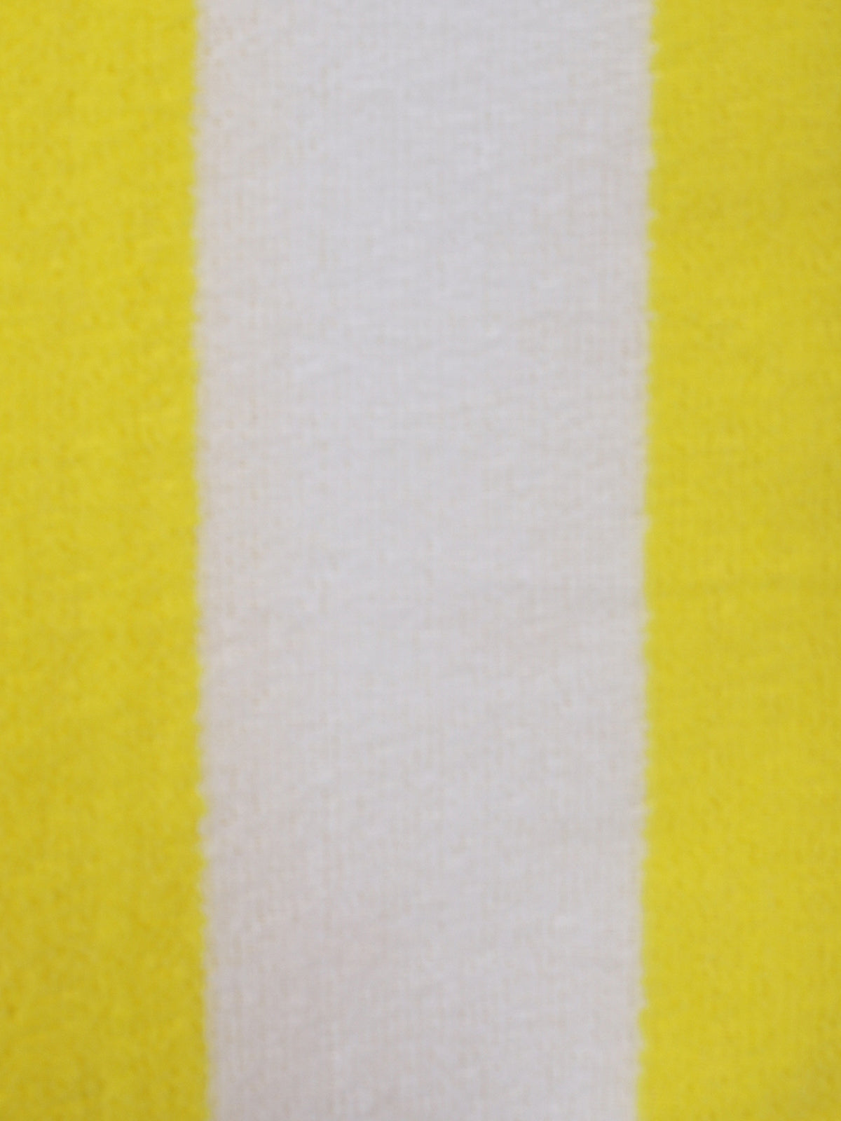 Yellow Stripes Patterned Microfiber Towel