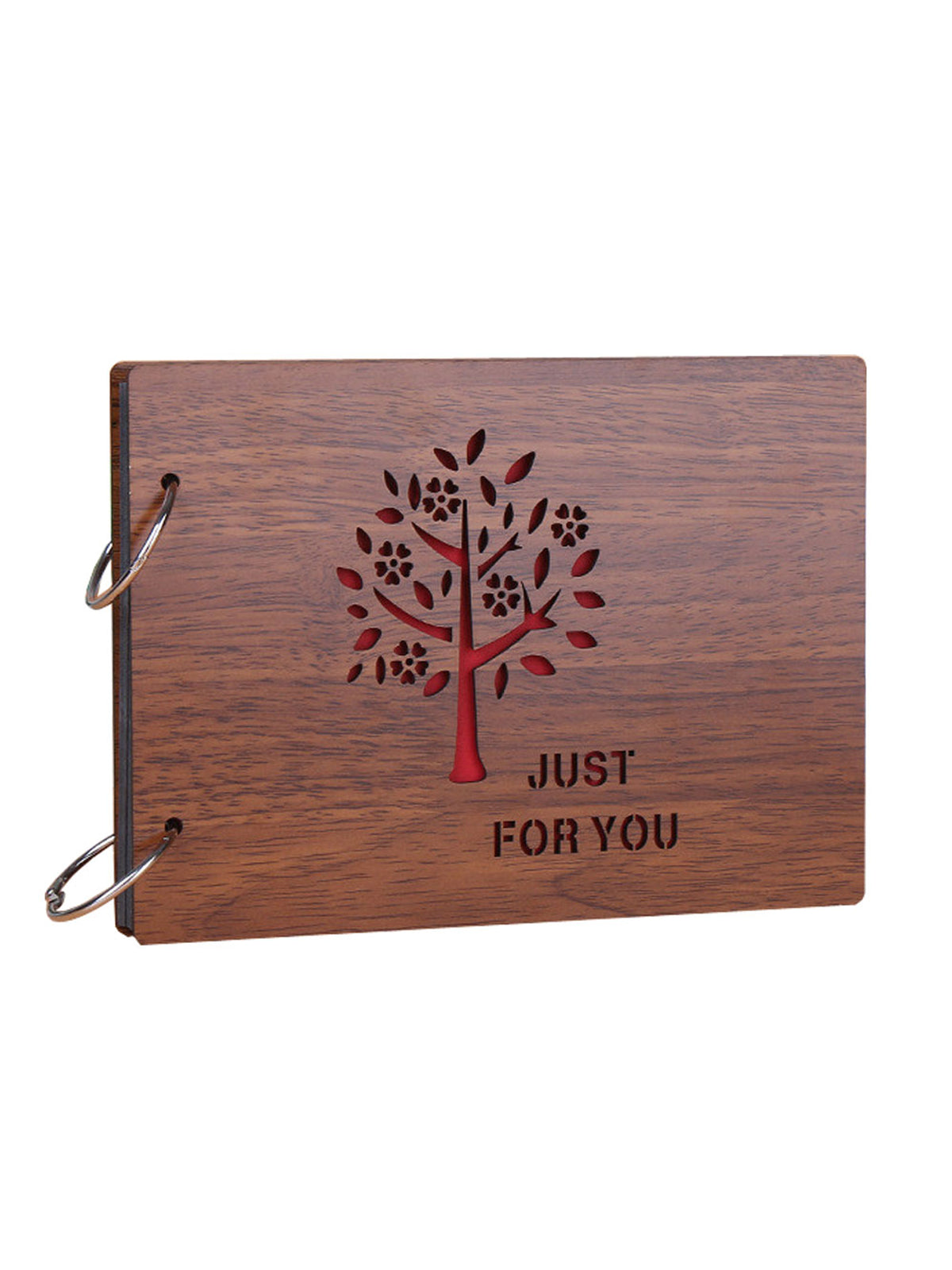 Wooden 'Just For You' Photo Album For Gifting & Memories