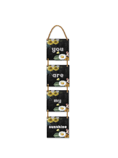 You Are My Sunshine 4 Blocks Wooden Wall Hanging